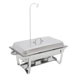 Chafing Dish Buffévärmare - Serveringsvärmare - Rostfritt Stål - För Catering, Restaurang & Hotell - Kommersiell