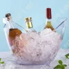 Champagnekylare - TD® - 3 Flaskor - Transparent - Robust Plast - Kylare