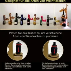 Champagnepistol - Öljet - Plast - Hållbar - Lätt att använda