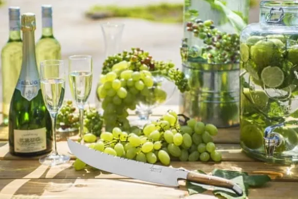 Champagnesabel Laguiole Olivträ SdV
