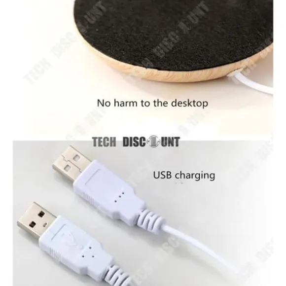 Chauffe-tasse - TD® - Original - USB - 5W - Vintage - Kontor och Hem