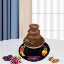 Chokladfontän, 3-nivådesign, 0,45 kg kapacitet, lätt att rengöra