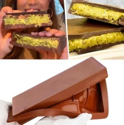 Chokladform Dubai, Mörk chokladform BPA-fri, Brun 1-Pack