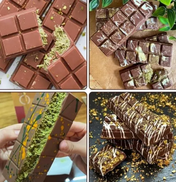 Chokladform Dubai, Mörk chokladform BPA-fri, Brun 1-Pack