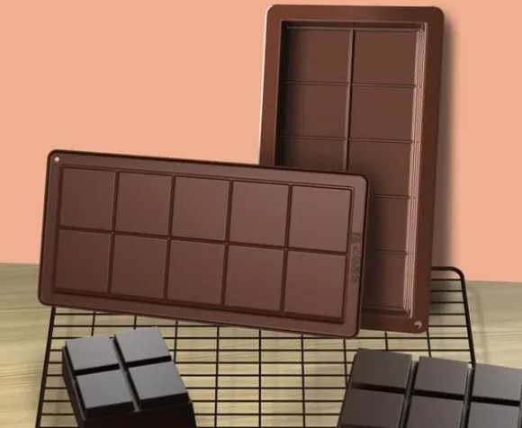 Chokladform Dubai, Mörk chokladform BPA-fri, Brun 1-Pack