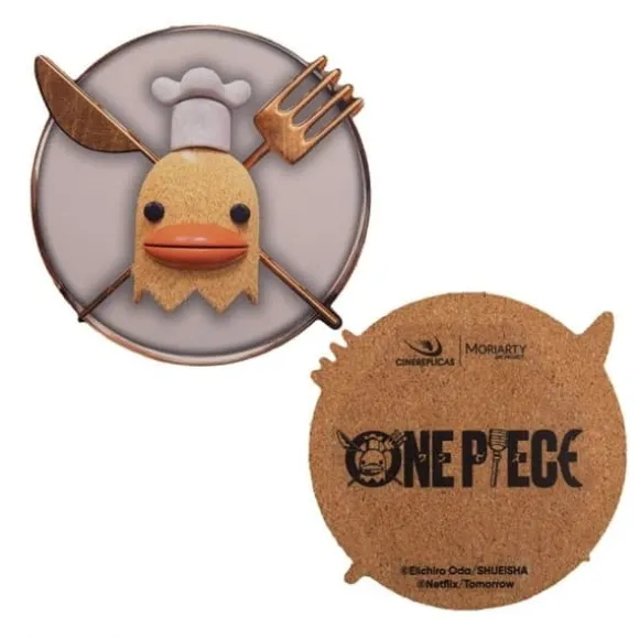 Cinereplicas - One Piece - Pack 4 coasters Karaktärer 2