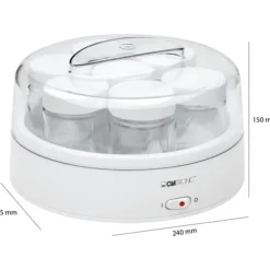 Clatronic Yoghurtmaskin Jm 3344 Durchsichtig One Size / EU Plug