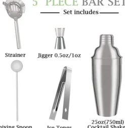 Cocktail Mixer Set - 5 delar