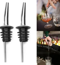 Cocktail set Dubbel shaker 750ml Rostfritt stål Silver 10 delar