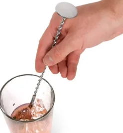 Cocktail set Dubbel shaker 750ml Rostfritt stål Silver 10 delar