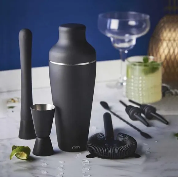 Cocktail Shaker Set - Mattsvart