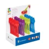 Colourworks Display med 24 mini-silikonbakpenslar i matchande färger