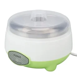 Compact Yoghurt Maker Machine Rostfritt stål behållare Yoghurt Maker för hemmagjord DIY Yoghurt Grön 15W EU Plug 220V