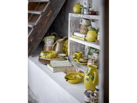 CREATIVE COLLECTION Limone Citruspresser, Gul, Stentøj