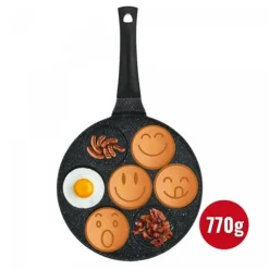 Crepe- / Pannkakspanna / Plättlagg - Smileys