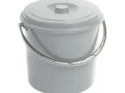 Curver Curver 16l hink med lock grå 241751