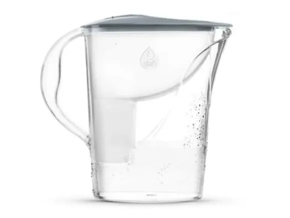 Dafi POZ03151, Vattenfilter kanna, 2,4 l, Grå, Translucent