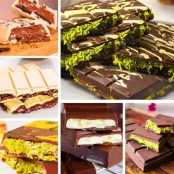 DAILIENFUS Silikon Dubai Chokladform Set med Tillbehör