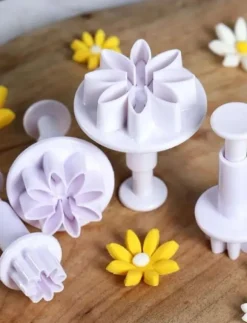 Daisy Tusensköna Utstickare Plunger 4 st - BakeCake