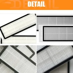 Dammsugarfilter för Xiaomi Roborock S5/S5 MAX/S6/S6 Maxv/S60/S65 6-pack