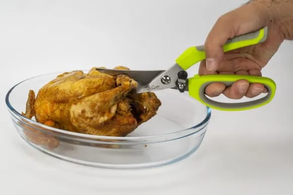 De Gusto kökssax set med 3 - för fågel, för örter, universal + nötknäppare