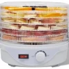 Dehydrator med 6 stapelbara brickor (runda)