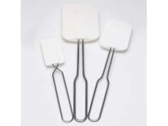 Dejskraber 25 cm Flad Rustfri stål Tåler 225C,10 stk/ps - (10 stk.)