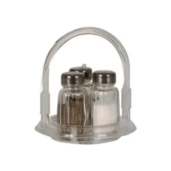 3-delat set med kryddburkar, CHROME LINE