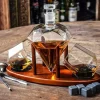 Deluxe Diamond Decanter Set