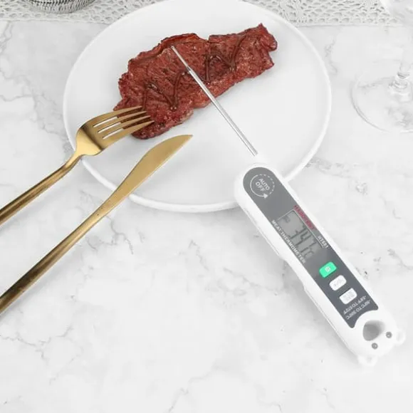 DIGITAL KÖKSTERMOMETER FÖR MAT KÖTTTILKNING JUSTERBAR -50 +300°C