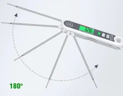 DIGITAL KÖKSTERMOMETER FÖR MAT KÖTTTILKNING JUSTERBAR -50 +300°C