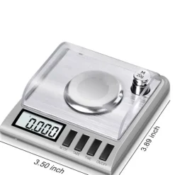 Digital Våg: 50g/0.001g med Kalibreringsvikt