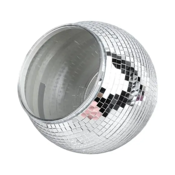 Disco Ball Ishink Plast Stor kapacitet Party Dryckshink för öl Cocktail Vin Silver