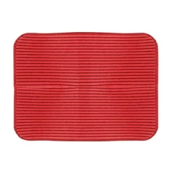 DISH MAT avlopp RÖD 45,5 x 18 cm