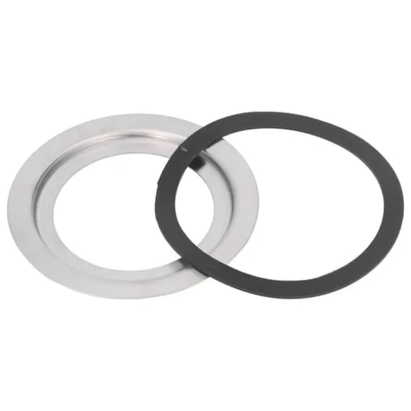 Diskbänk i rostfritt stål Matavfallsavfallsadapter 140 mm till 110 mm diameter