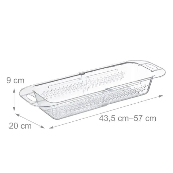 Diskho Silkorg, 9x43,5x20 cm, Transparent