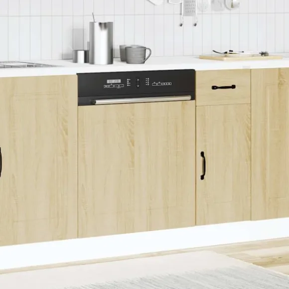 Diskmaskinspanel Kalmar sonoma-ek 60x1,5x67 cm konstruerat trä