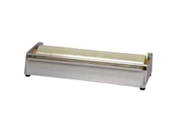Dispenser, ABENA Cater-Line, 45 cm x 16 x 8 m, silver, stål, med sågblad, för film