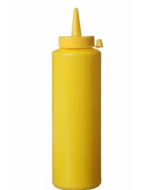 Dispenserbehållare för kalla såser 0,2l. gul - Hendi 558003