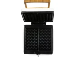 DOMO DO9274W Våffeljärn, 1400W, 2 stora våfflor, temperaturreglering