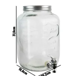DRICKSFONTÄN GLAS 8L