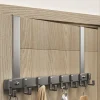 Dörrhängare i aluminium med 5 krokar – 32 cm