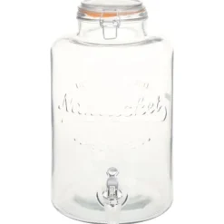 Dryckesautomater - Living Glasbehållare XXL med tappkran transparent 8 L