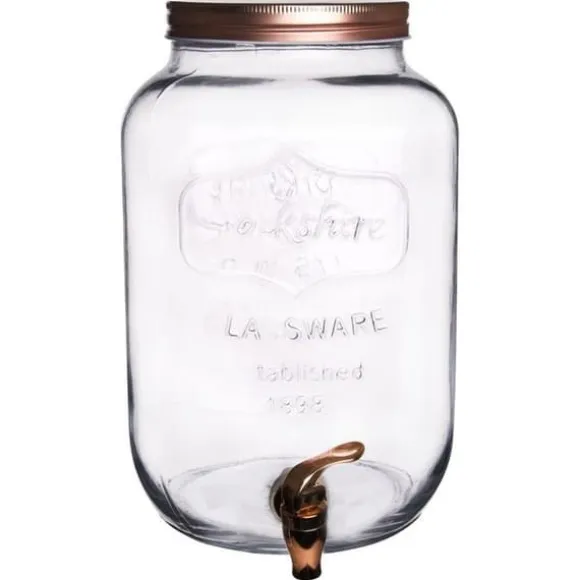 Dryckesburk - Orion - 8,8L - Glas - Krana - Kopparlock