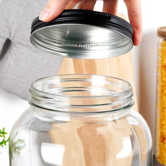 Dryckesdispenserburk i glas med kran 3,2L