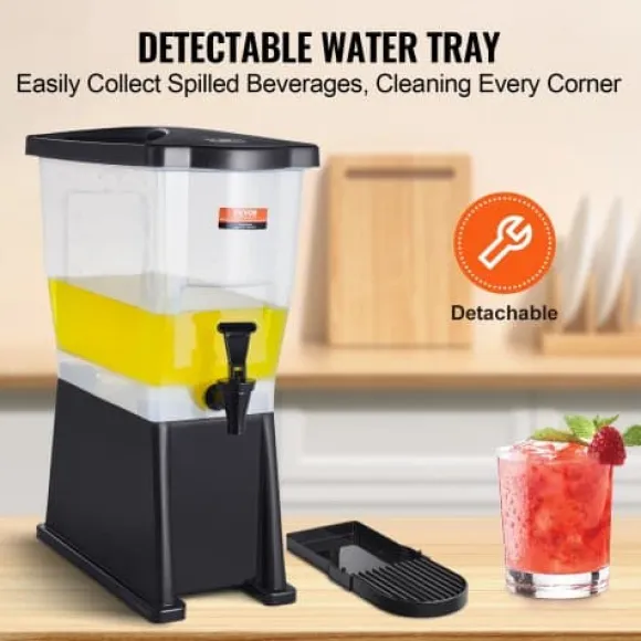 Dryckesdispenser, 45x20,4x53 cm, Plast