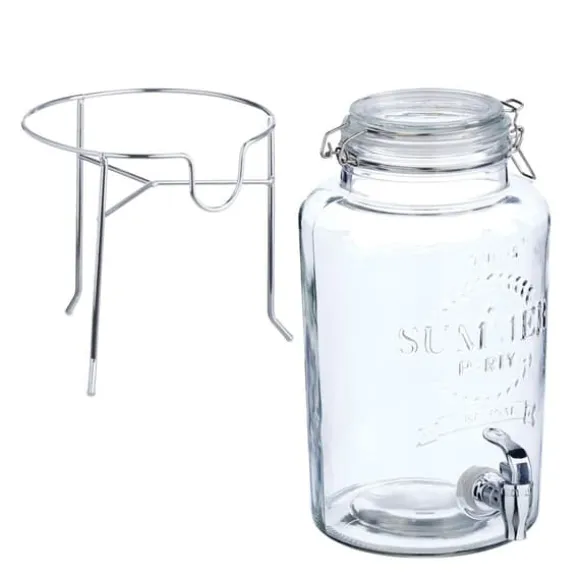 Dryckesdispenser, 43x19x22 cm, Transparent