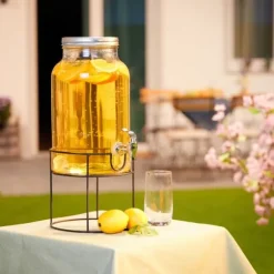 Dryckesdispenser, 43x19,5x24 cm, Transparent