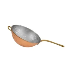 Durkslag - med handtag i mässing, Diameter-83:17 cm