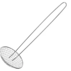 Durkslag, sil för fritering i olja, rostfritt stål. 100 mm - Hendi 640104